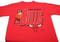 CHICAGO BULLS NBA Basketball Tshirt Sz Large - Vintage